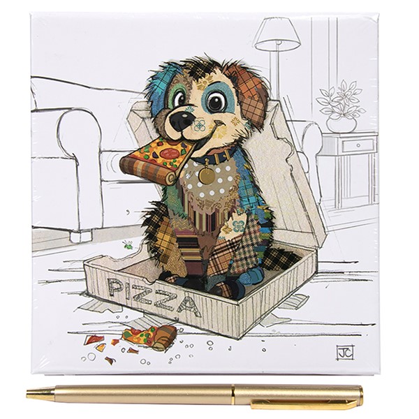 Bug Art Memo Block Pedro Pup