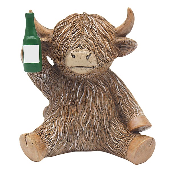Happy Highland Cow Frisky Whiskey