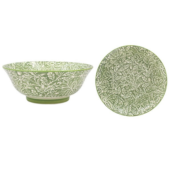 Tuscany Ceramic Acorn Bowl Large