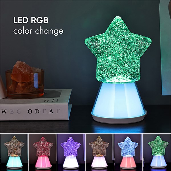 Glitter Star Sparkle Lamp