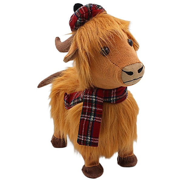 Walking Musical Highland Cow