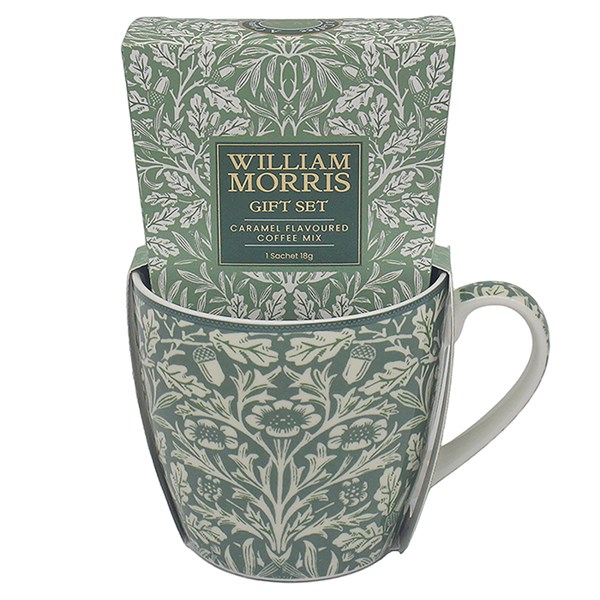 William Morris Acorn Coffee Choc Set