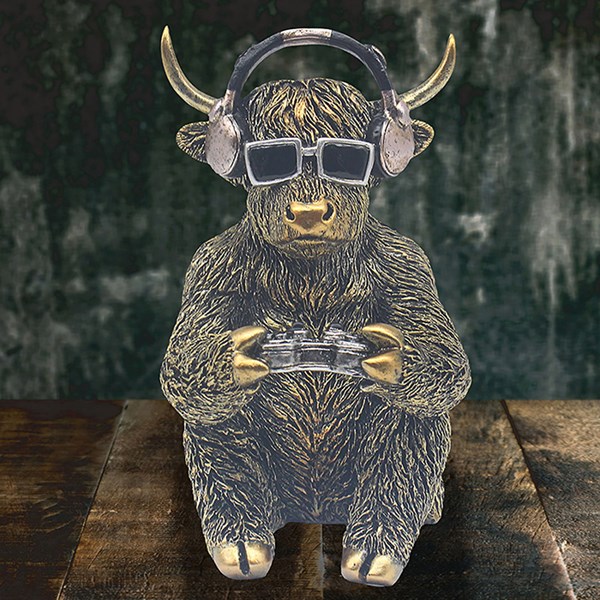 Highland Cow Dudes Gamer