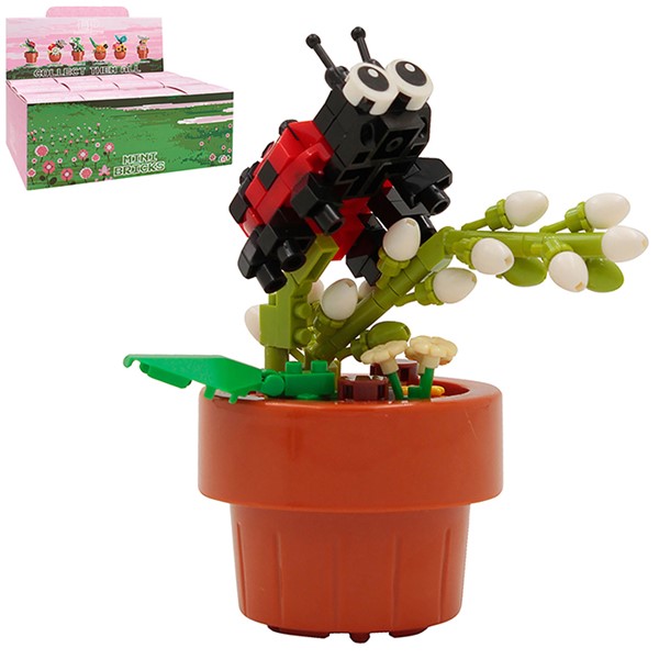 Mini Bricks Flowers Ladybird