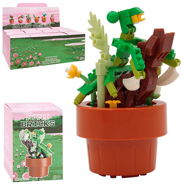 Mini Bricks Flowers Grasshopper