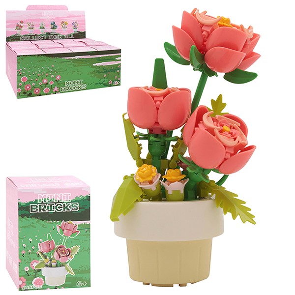 Mini Bricks Flowers Roses