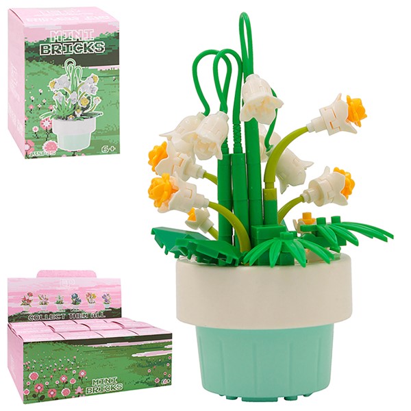 Mini Bricks Flowers Snowdrops