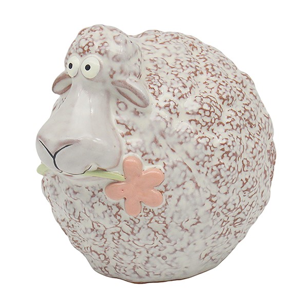 Glazed Farmyard Fun Sheep Medium