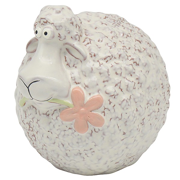 Glazed Farmyard Fun Sheep Large