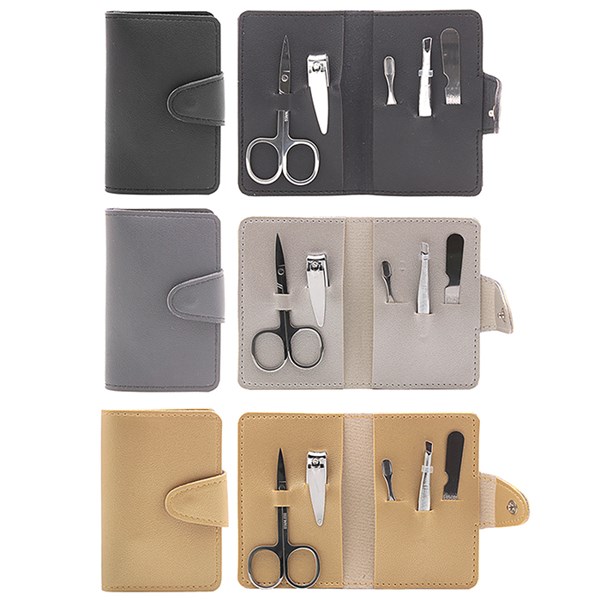 Purse Manicure Set Silver Gold