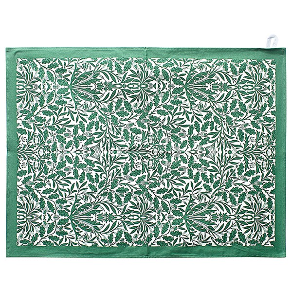 William Morris Acorn Tea Towel