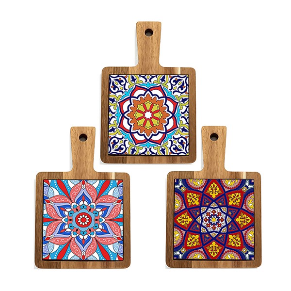 Tuscany Cutting Board Mandela Large