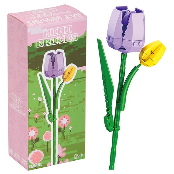 Minibricks Stem Flowers Tulip