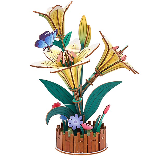 Woodcraft Flowers Lily