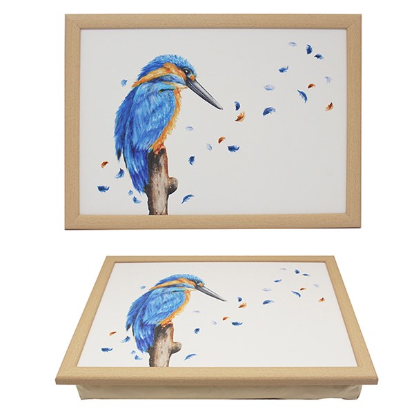 British Birds Laptray Kingfisher