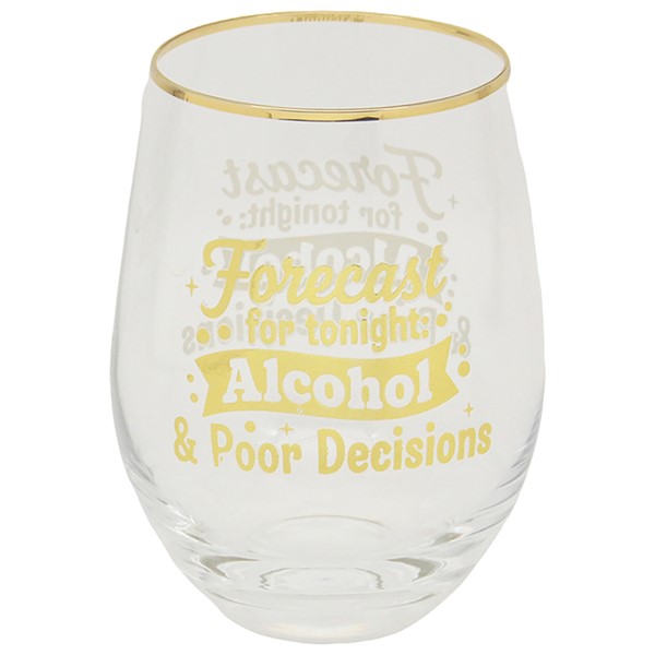 Gold Edition Stemless Glass Bad