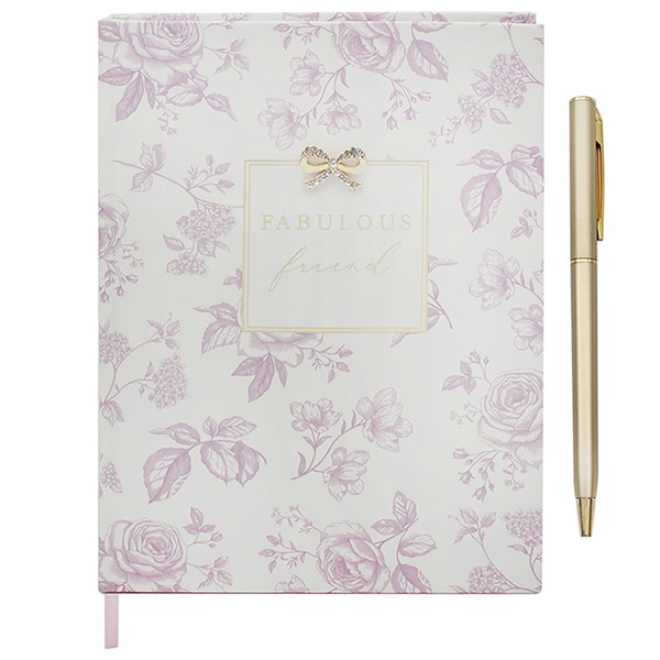 Hearts Design Notebook Fab Friend