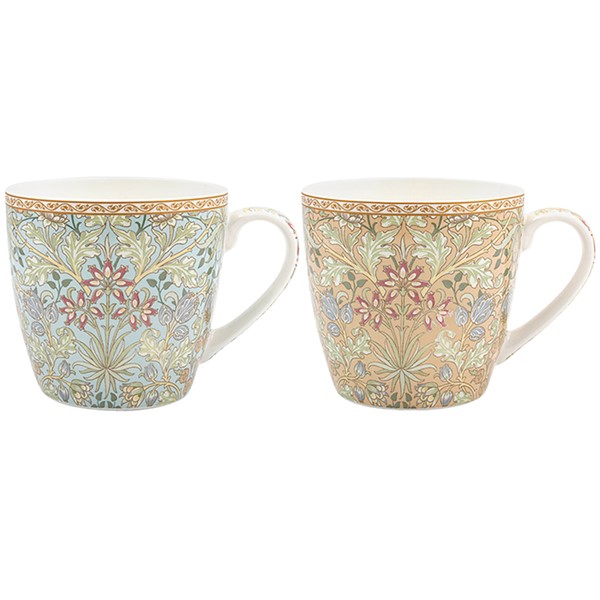 William Morris Hyacinth Breakfast Mug Set of 2