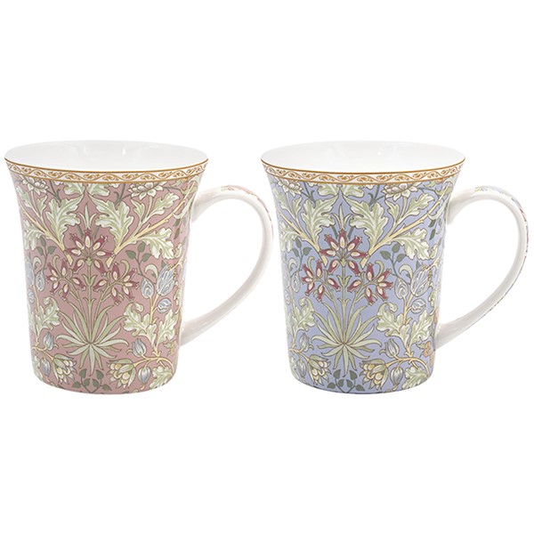William Morris Hyacinth Mug Set of 2