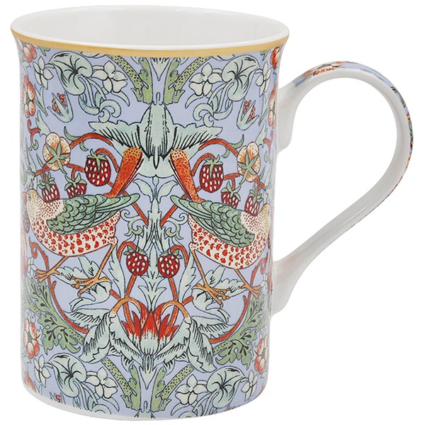 William Morris Dark Strawberry Thief Can Mug