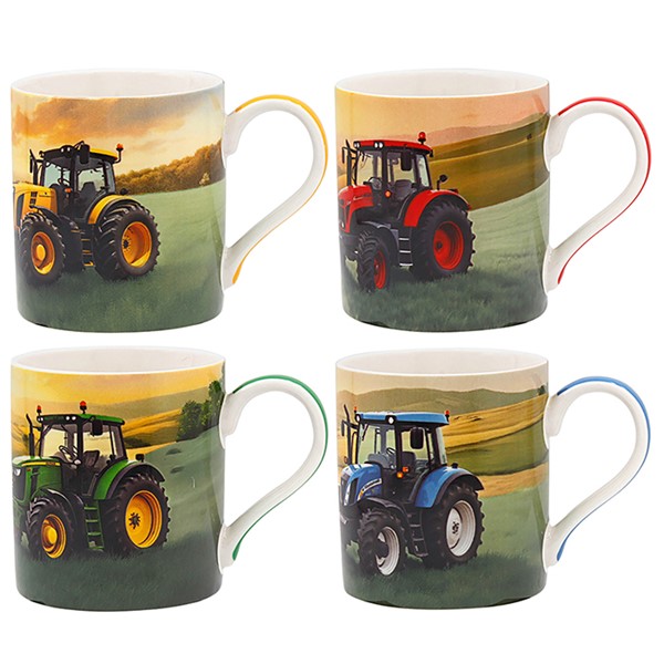Tractors Old & New Mug