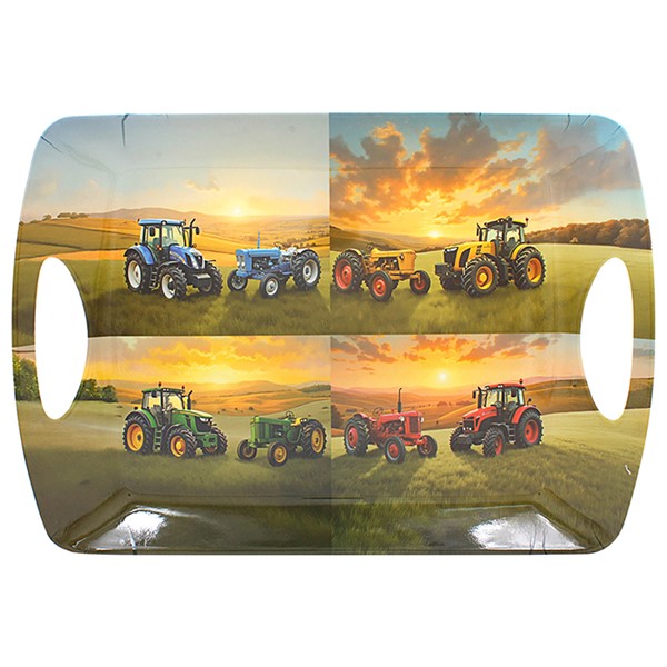 Tractors Old & New Large Tray