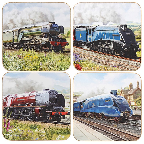 Macneil Classics Coasters Trains Set of 4