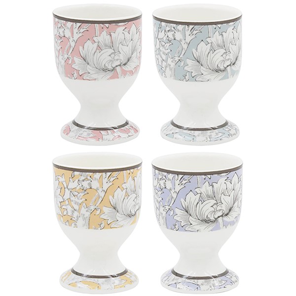 William Morris Chrysanthemum Egg Cups Set of 4