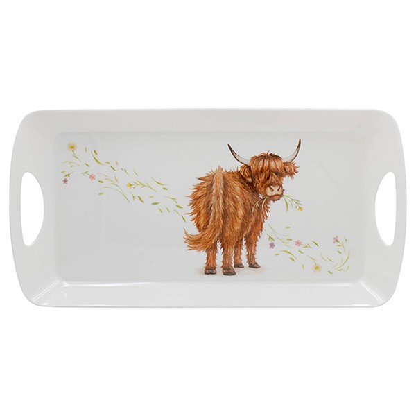 Clemency Bunn Highland Cow Medium Tray