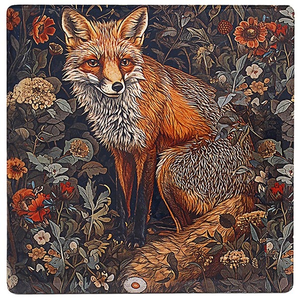 William Morris Wildlife Coaster Fox