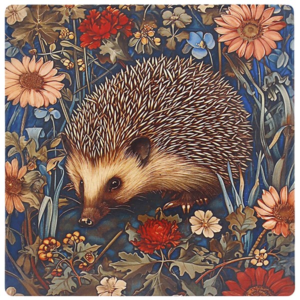 William Morris Wildlife Coaster Hedgehog