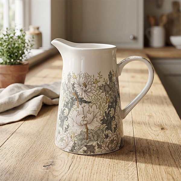 William Morris Chrysanthemum Jug