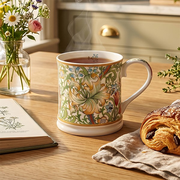 William Morris Golden Lily Can Mug