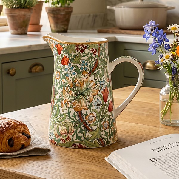 William Morris Golden Lily Jug