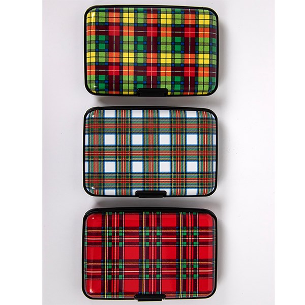 Top Tartan Credit Card Protector