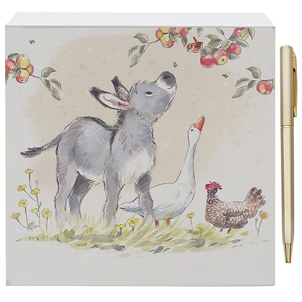 Paper Shed Memo Block Donkey & Cock