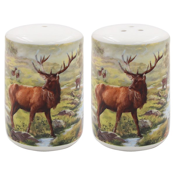 New Highland Stag Salt & Pepper