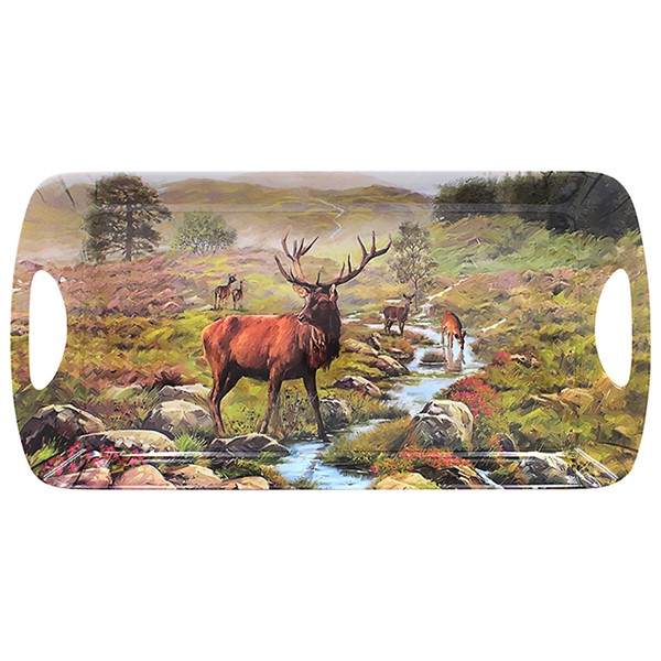 New Highland Stag Medium Tray