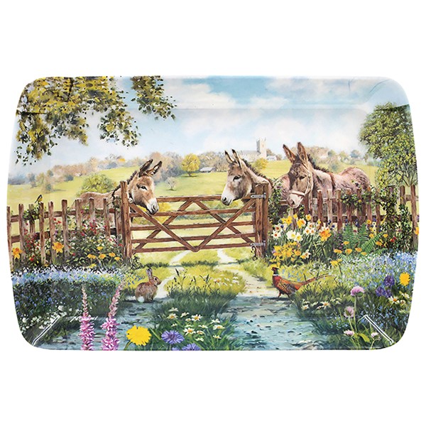 Donkey Pasture Small Tray