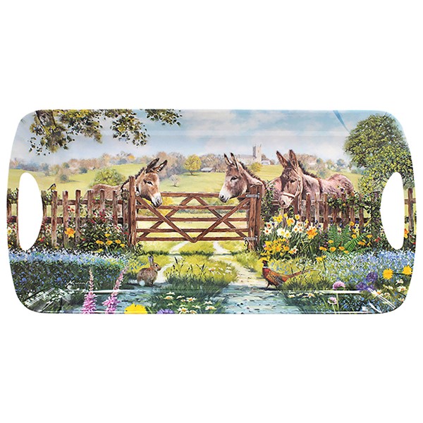 Donkey Pasture Medium Tray