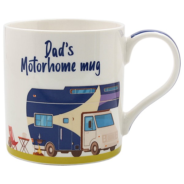 Dad's Motorhome Mug Blue