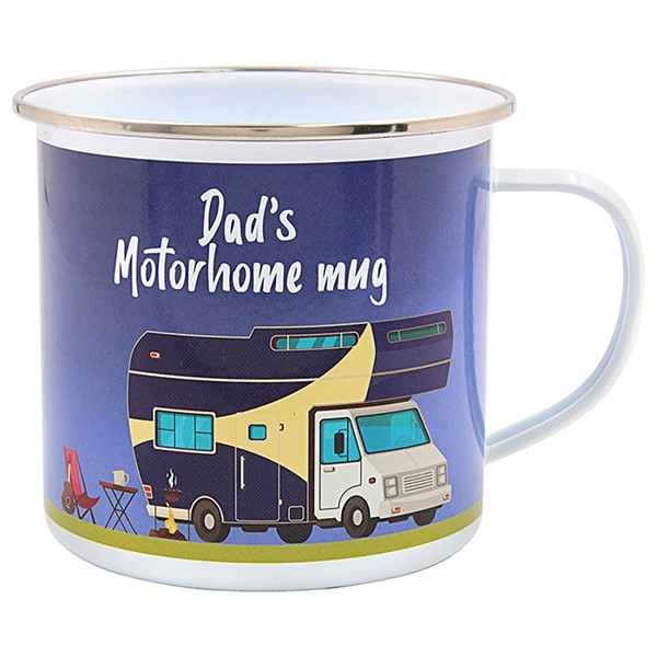 Dad's Motorhome Tin Mug