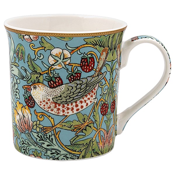 William Morris Strawberry Thief Can Mug