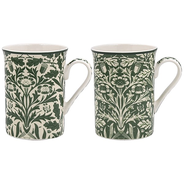 William Morris Acorn Boxed Mug