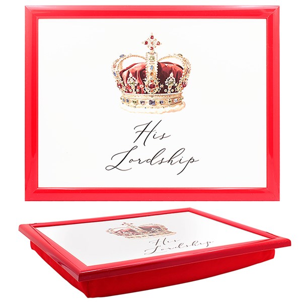 Crowned His Lordship Laptray