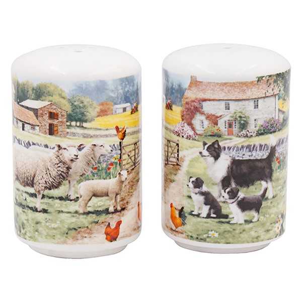 Collie & Sheep Salt & Pepper Set