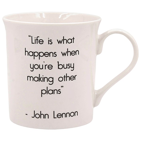Wise Word Mug Life Is What Happens