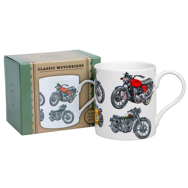 Men's Classic Boxed Mug Motorbike