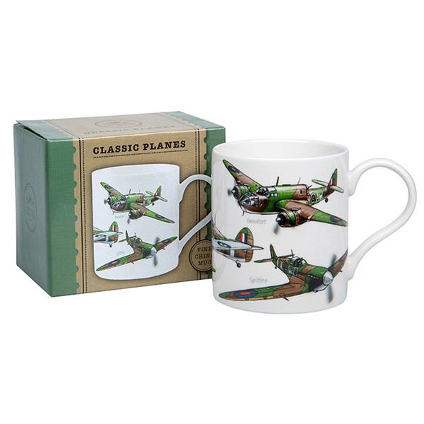 Men's Classic Boxed Mug War Plane