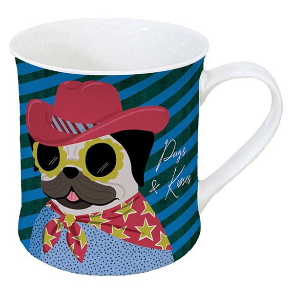 Sassy Paws Pug Mug